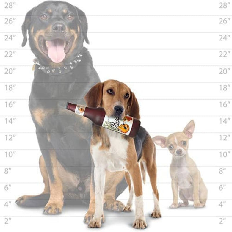 VIP Products/Tuffy dog toys Barks Woof Br Silly Squeaker Bottle Tuffy Novelty Durable Dog Toy