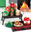 Holiday Hot Cocoa Christmas Plush Squeaky Dog Toy