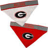 Georgia Bulldogs Reversible Reflective Pet Bandana - S/M