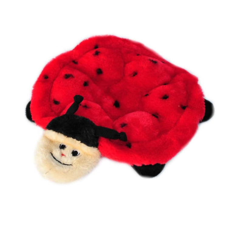 ZippyPaws dog toys Betsey the Ladybug Squeakie Crawlers Dog Toy