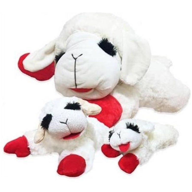 Multipet dog toys Lamb Chop Plush Dog Toy - 10"