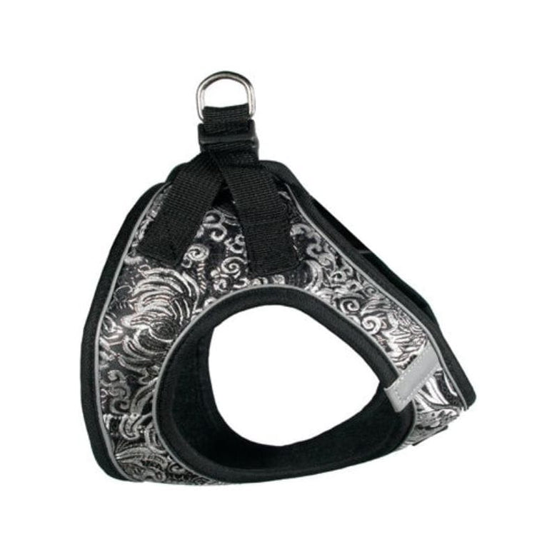 Barker's Bowtique Harnesses EZ Reflective Royal Elegance Harness Dog Vest
