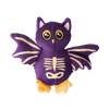 SnugArooz dog toys Halloween Baby Skel-E-Bat Purple Plush Squeak Dog Toy