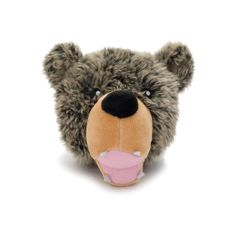 fabdog dog toys Grizzly Bear Plush Faball Dog Toy - Sz Large
