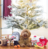 Holiday Miniz Reindeer Plush Squeaky Christmas Dog Toy Set - 3 Pk