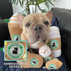 Haute Diggity Dog dog toys Starbarks Pupkin Spice Latte Plush Squeak Dog Toy - 2 Sizes