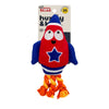 Huxley & Kent Dog Toys Tiny Tuff Rocket Man Plush Squeak Dog Toy