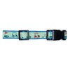 The Worthy Dog COLLARS Let's Play Some Golf Green Dog Collar