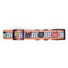 Halloween Monster Mash Checker & Orange Dog Collar