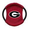 Little Earth Productions dog toys GA Bulldogs Team Flying Disc Dog Toy
