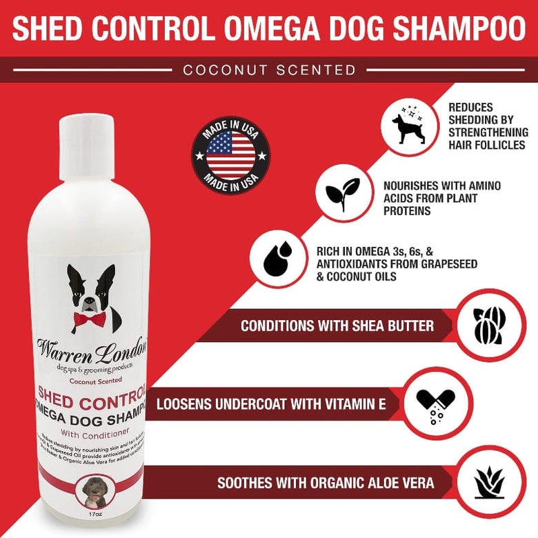 Warren London Dog Shampoo Shed Control Shampoo for Dogs
