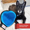 Warren London Pet Grooming Supplies 2 in 1 Pet Grooming Glove for Dogs & Cats - Double Sided