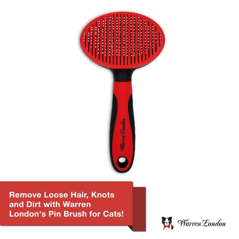 Warren London Cat Supplies Cat De-Tangling Pin Brush