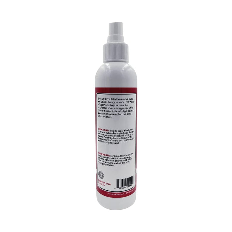Warren London Cat Supplies Cat Detangler Spray - Unscented