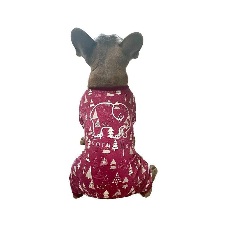 Barker's Bowtique Pajamas Winter Wonderland Pet Pajamas