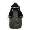 Dogo Pet Fashions Sweaters Contrast Hoodie Black Dog Sweater