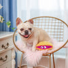 Hugsmart Products Inc dog toys Ocean Pals Peeky Eye Clam Plush Squeak Dog Toy