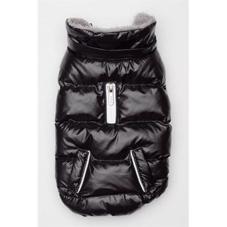 Barker's Bowtique Jackets-Coats XL Elite Reflective Black Pet Coat - Only Available in Size XL