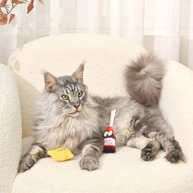 Hugsmart Products Inc Cat Toys Kitten Party Vineyard Delight Cat Toy Set - 2 Pc