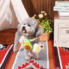 Hugsmart Products Inc dog toys Avocado Collection Toast and Egg Rope Plush Dog Toy