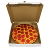 fabdog dog toys 10" Pizza in the Box Squeaky Dog Toy