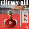 Chomp Haus Dog Toys Chewy XIII Plush Bottle Squeaky Dog Toy