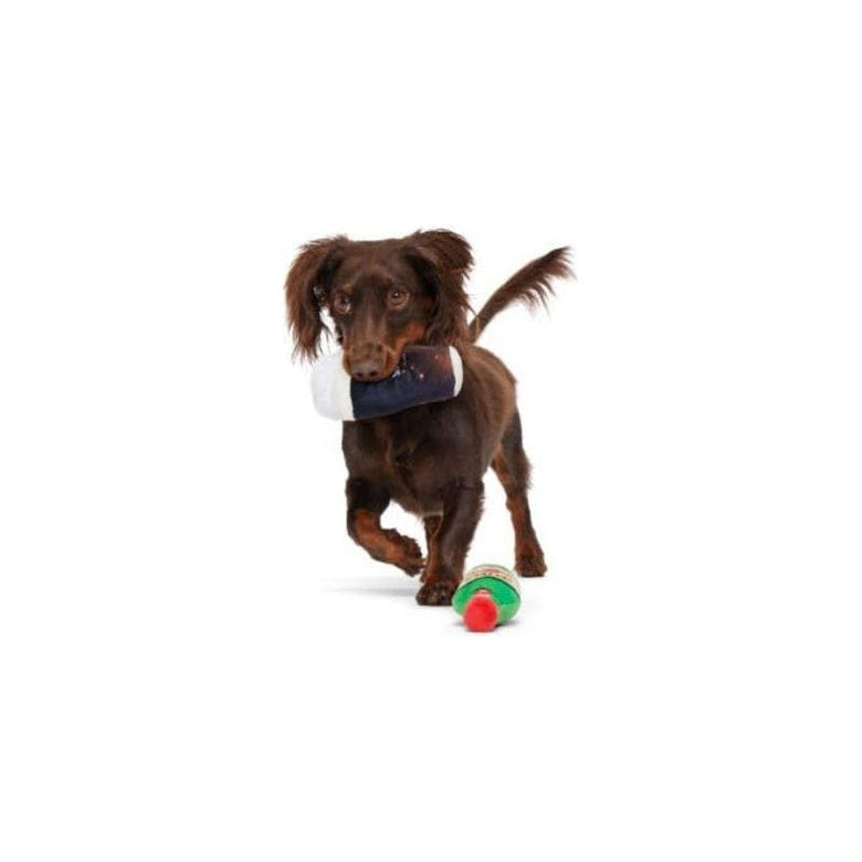 BARK dog toys Wee Nip & Sip St. Patrick's Day Plush Dog Toy Set - 2 Pk