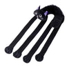 ZippyPaws dog toys EcoZippy Halloween Crinkle Scaredy Black Cat Plush Squeaky Dog Toy