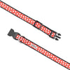 The Worthy Dog Collars Be Mine Lots of Hearts Red Dog Collar