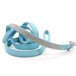 Dogo Pet Fashions Leashes Blue VIP Bling Leash