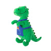 Petshop by Fringe Studio dog toys "I Dig You" Garden Time Rex Plush Squeak Dog Toy