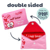 Huxley & Kent Dog Toys Seek 'n Treat Ruff Letter Valentine Plush Speak Dog Toy (Double-Sided)