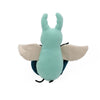 ZippyPaws dog toys EcoZippy Corduroy Critter Beetle Plush Squeaky Dog Toy