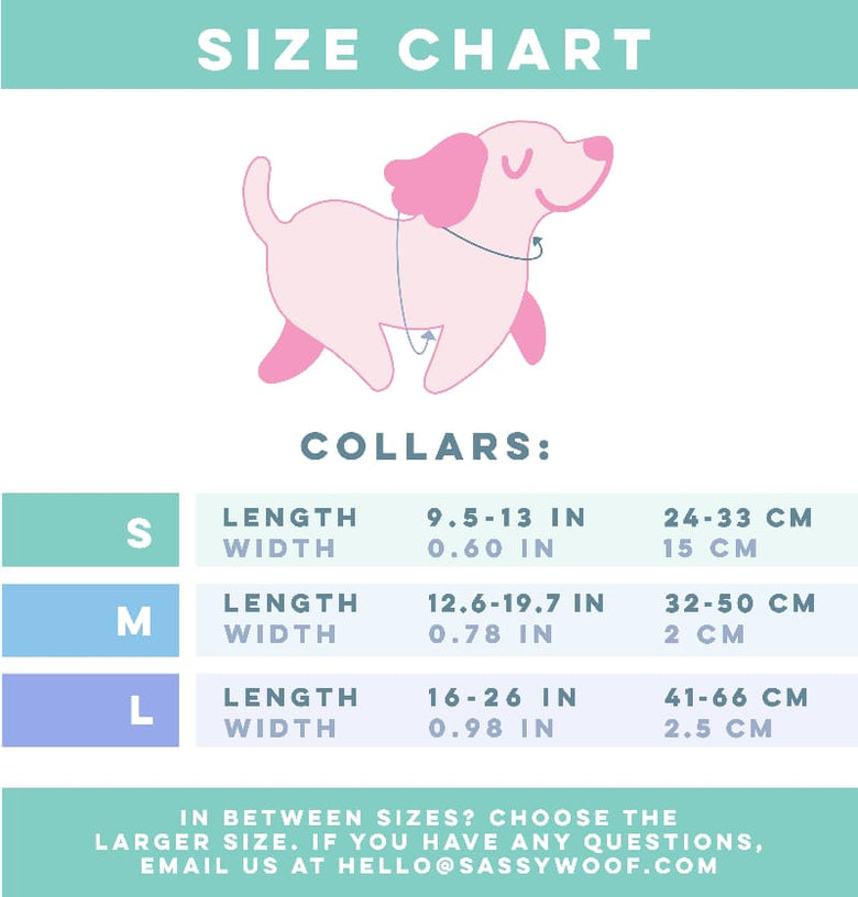 SASSY WOOF COLLARS Mon Cherry (Fruits) Pink Adjustable Dog Collar