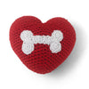 DogoPet.com Crochet Toys Bone Heart Crochet Toy