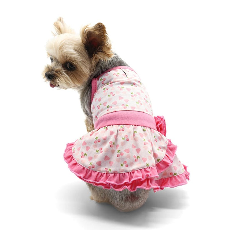 DogoPet.com Light Dress Cherish Heart Dress