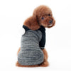 Dogo Pet Fashions Sweaters Contrast Hoodie Black Dog Sweater