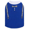 Parisian Pet Dog Apparel XS / Blue Suspenders Dog Shirt - Blue or Red