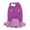Dogo Pet Fashions Sweaters 2XS Purple Snowflake Bling Sweater Dog Dress - Only Available in Size 2XS