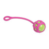 Pet Life Toys Pink Pet Life ® Tug-O-Warp Fetching Tugging and Chew Toy