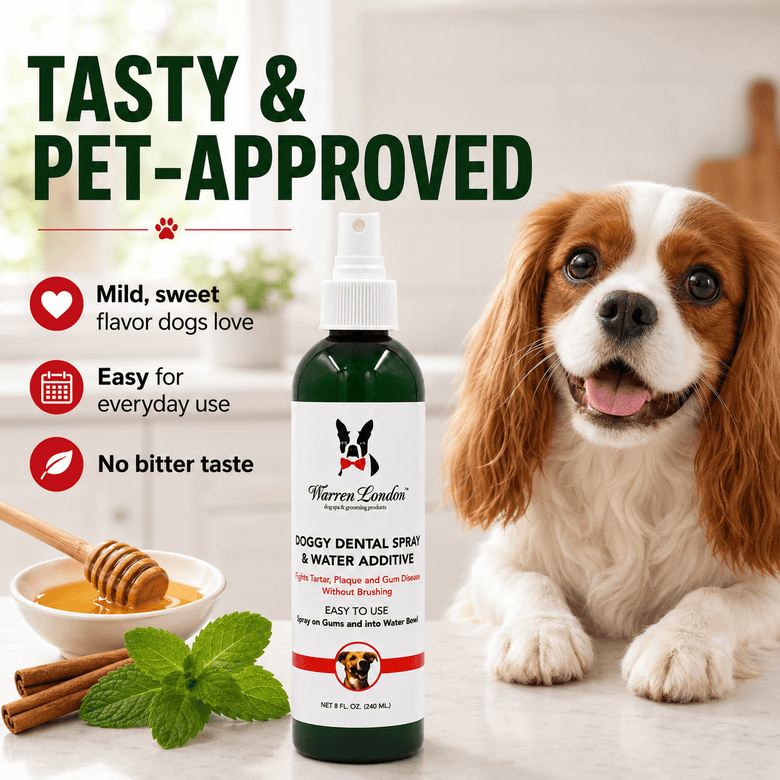 Warren London Spa Product Doggy Dental Spray & Water Additive