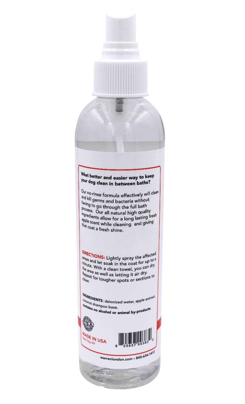 Warren London Dog Shampoo Dry & Waterless Deep Cleaning Shampoo