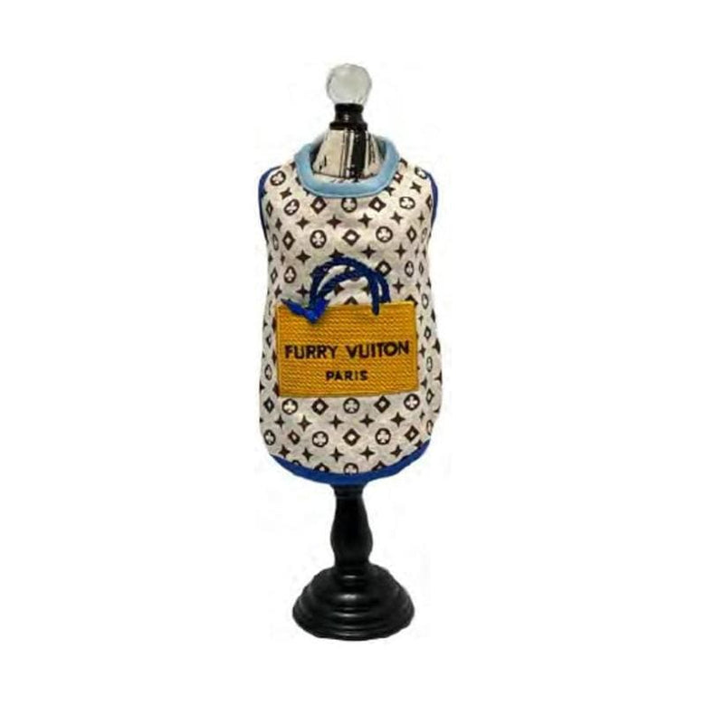 luna blue Tee's Blue / SM Furry V Shopping Bag Pet Tank