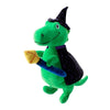 PetShop by Fringe Studio dog toys Spell-A-Saurus Rex Plush Squeak Dog Toy