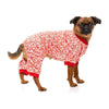 FuzzYard Pajamas Hey There Sweetie Red Trim Cupcake Dog Pajamas