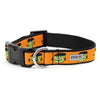 Halloween Season Orange Frank Dog Collar - Size XL