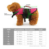 AE-PGS Jackets Pet Life Vest Harness Jacket with Handle Pink