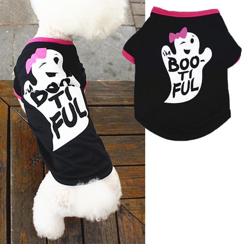 AE-FALALAPETSLIFE dog apparel I'm Boo-tiful Halloween Pet Tee