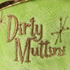 Dirty Muttini with Olive Plush Squeaky Dog Toy
