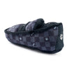 Black Checker Chewy Loafer Shoe Plush Squeaky Dog Toy